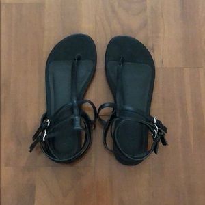 Black sandals